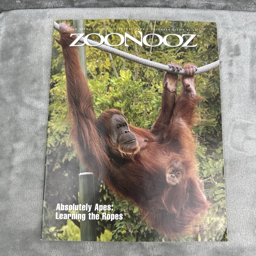 ZooNooz San Diego Zoo / Wild Animal Park Magazine December 2004
